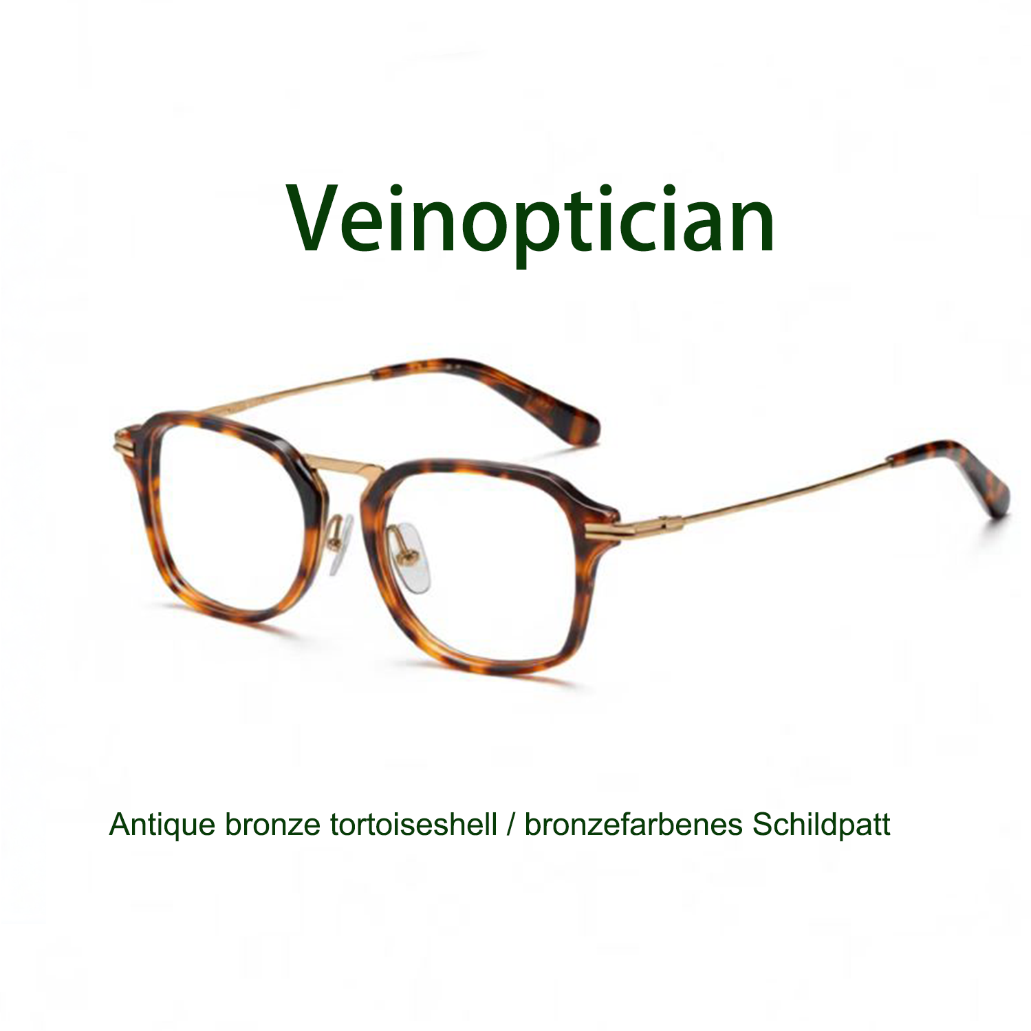 Titanium One-Piece Vintage Fashion Personalized Glasses