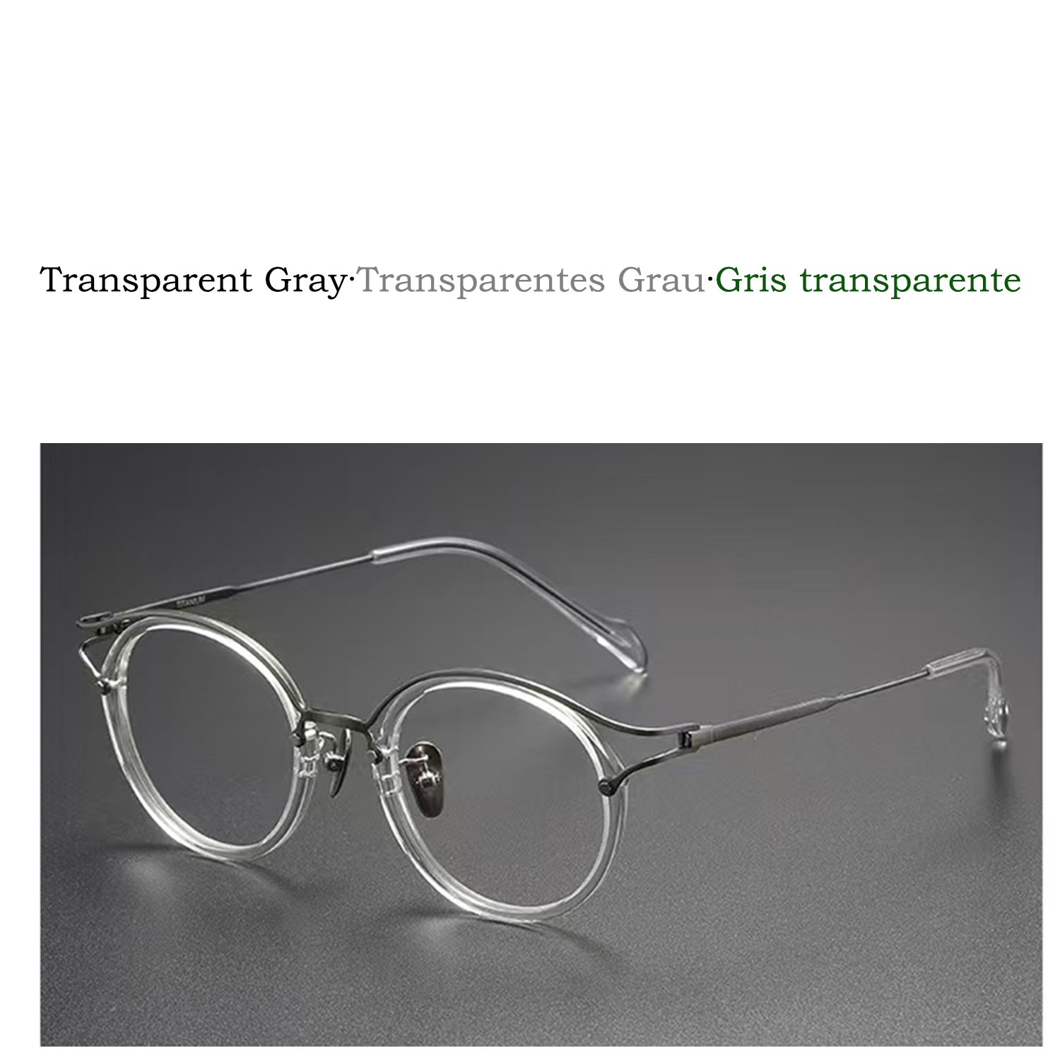 British-style vintage glasses