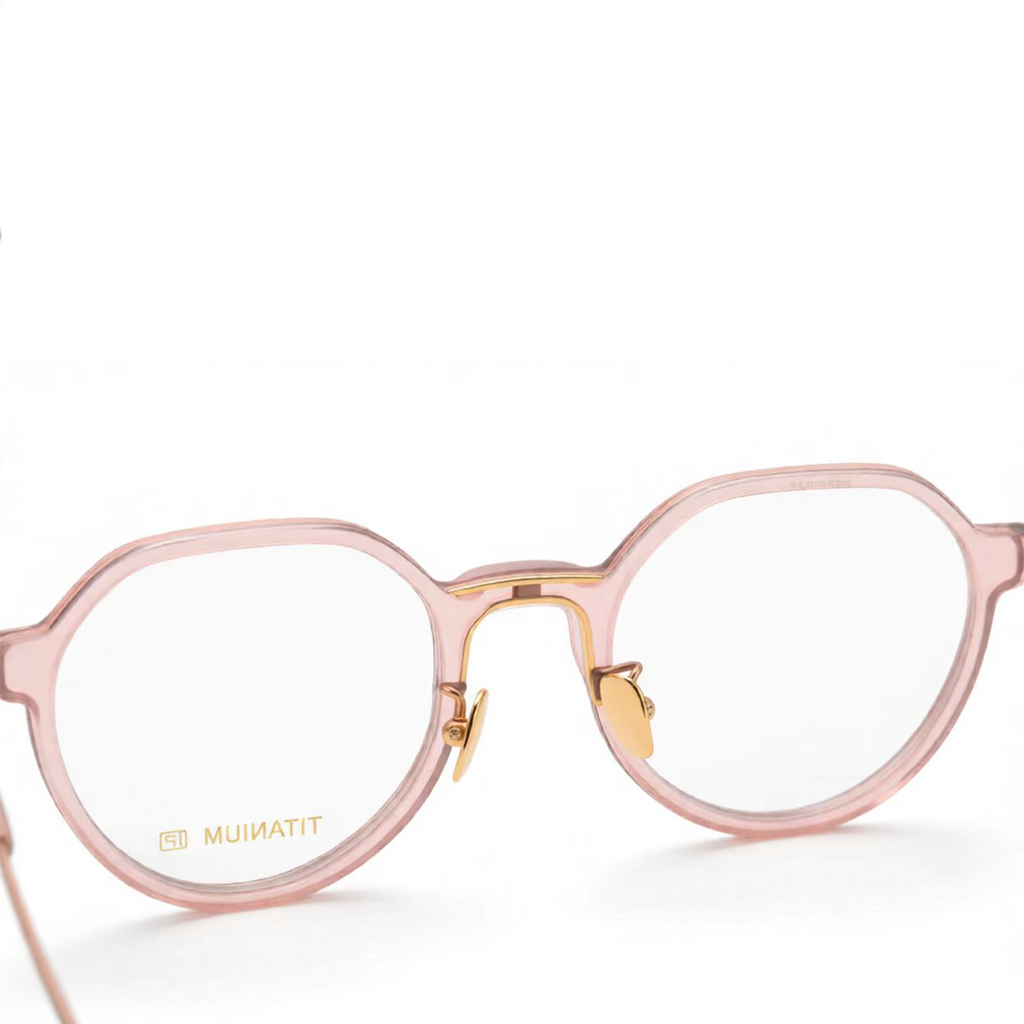 Pure titanium metal sheet glasses