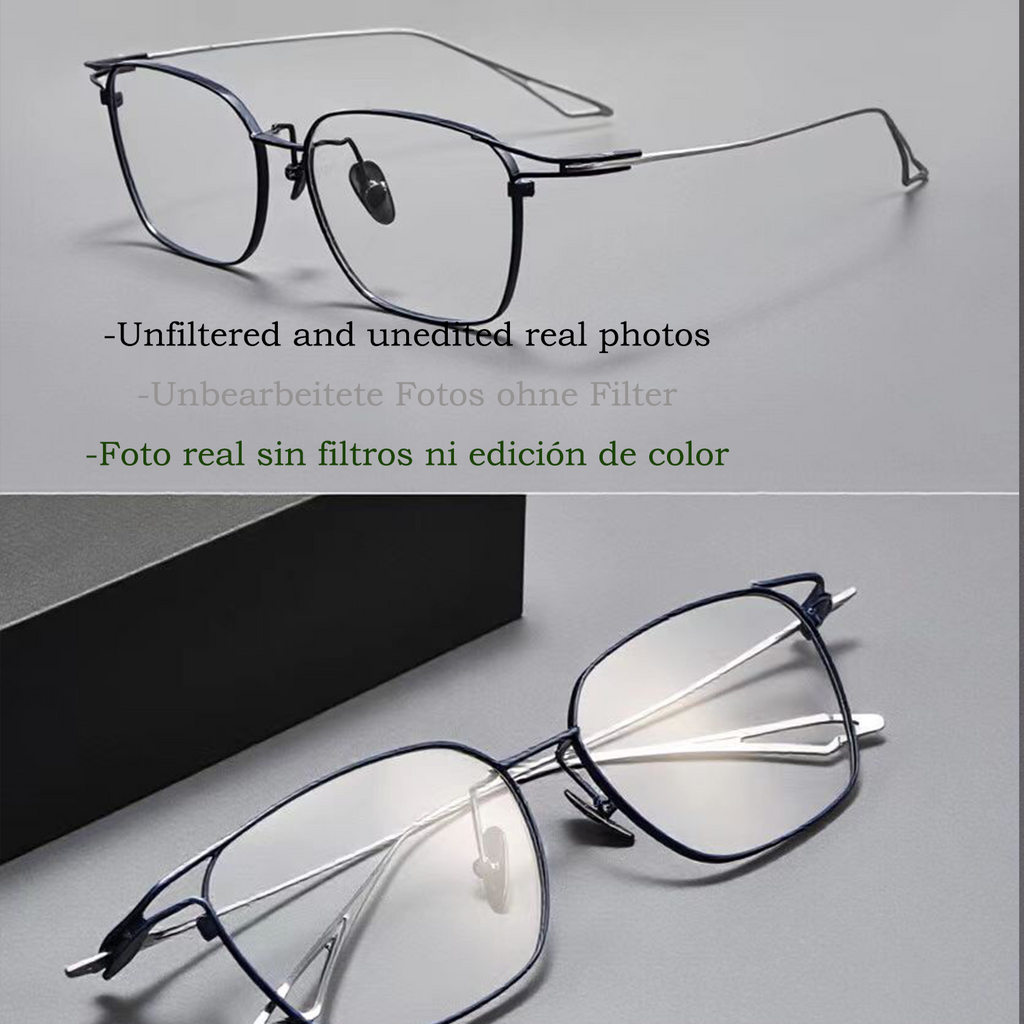 Hardcore Business Style Pure Titanium Glasses