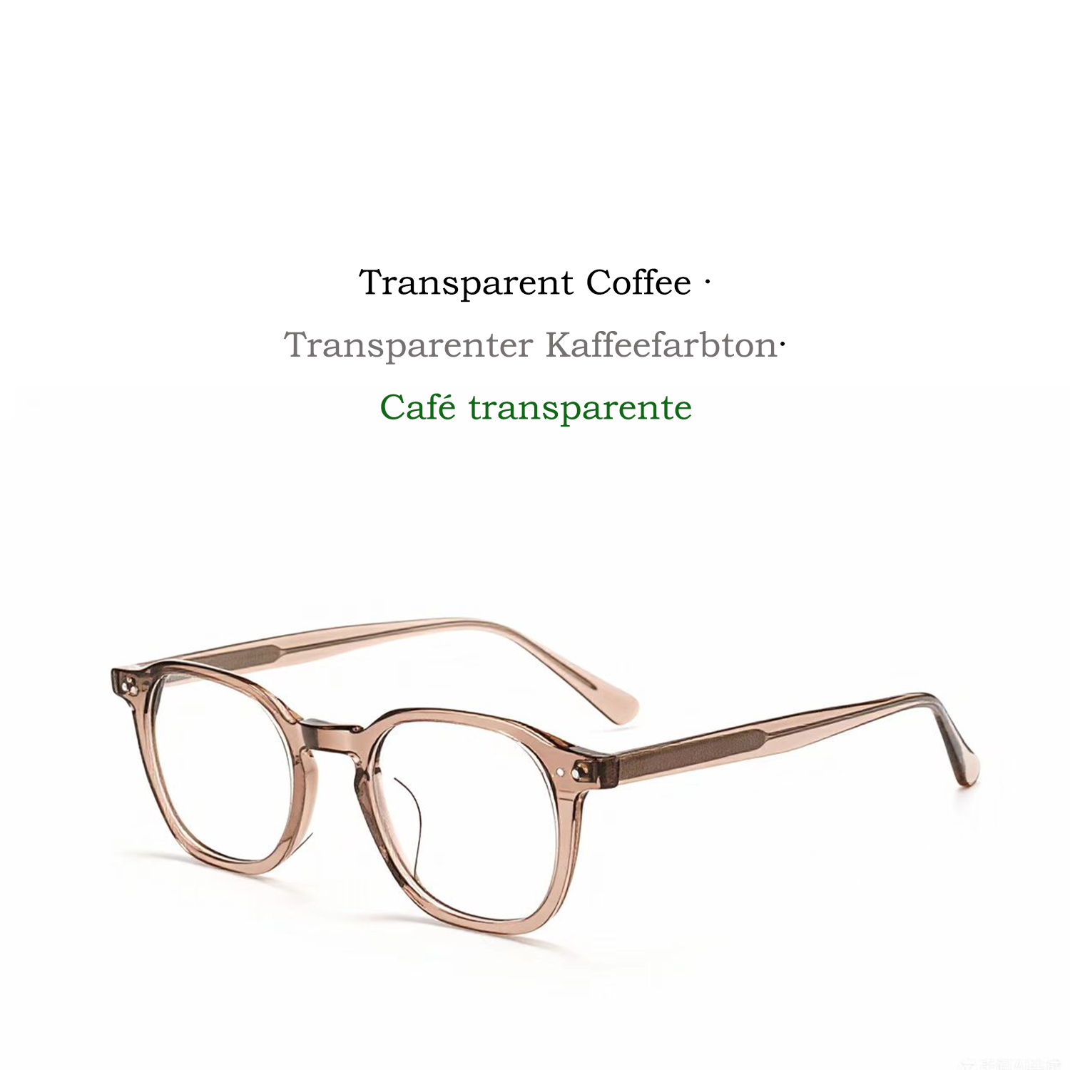 Acetate fiber board glasses