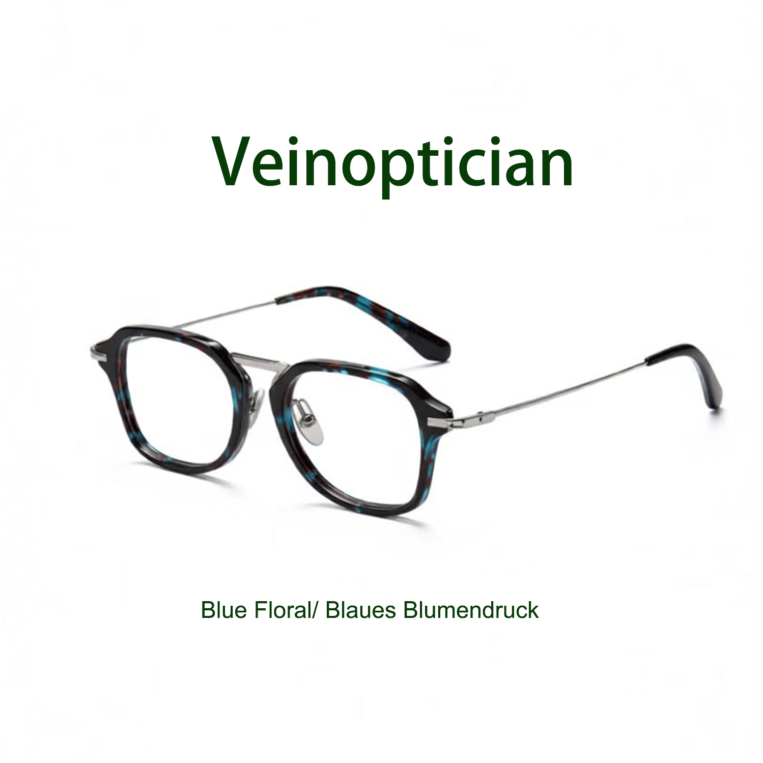 Titanium One-Piece Vintage Fashion Personalized Glasses