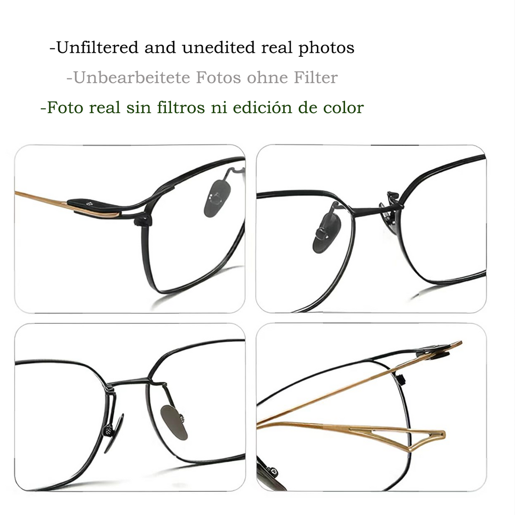 Hardcore Business Style Pure Titanium Glasses
