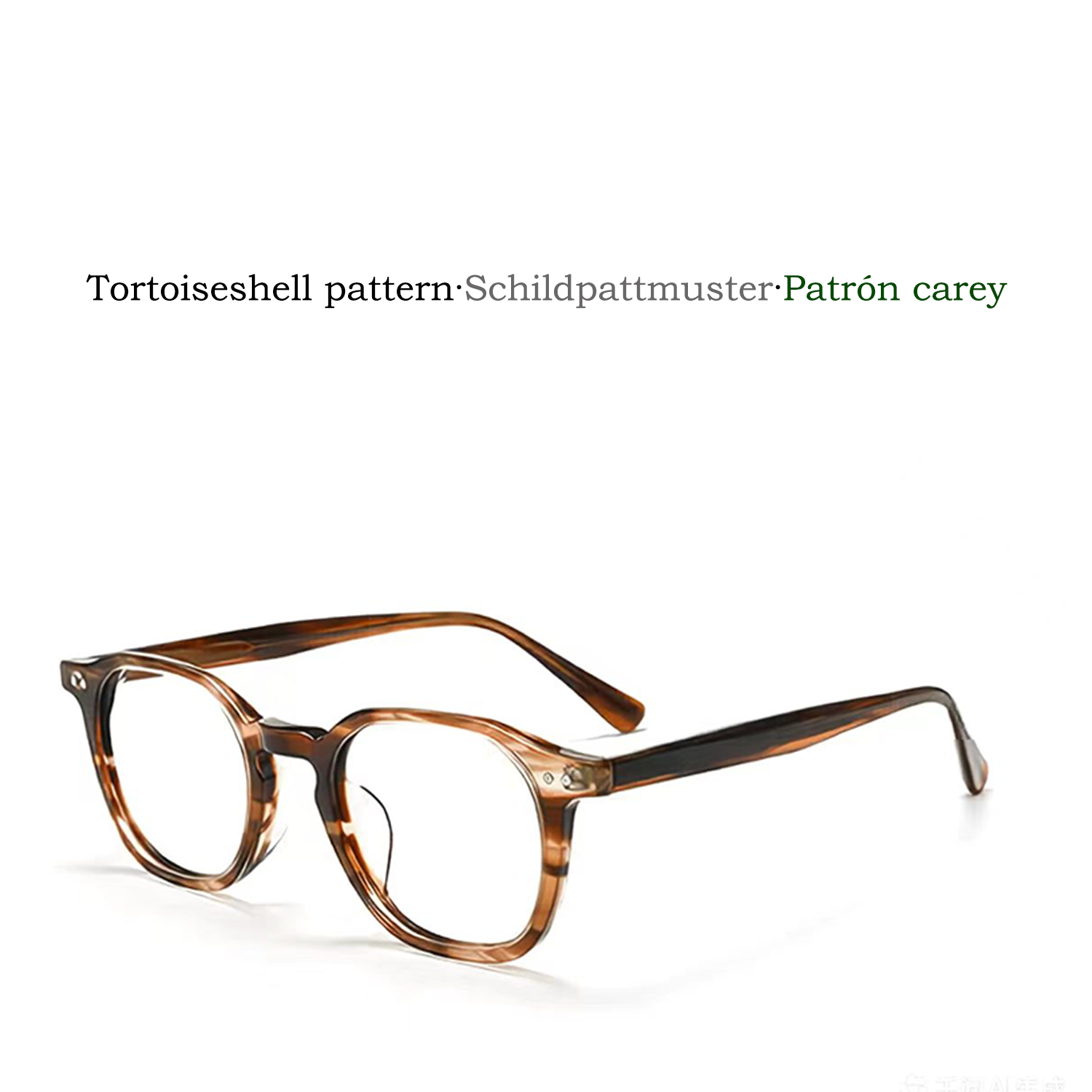 Acetate fiber board glasses