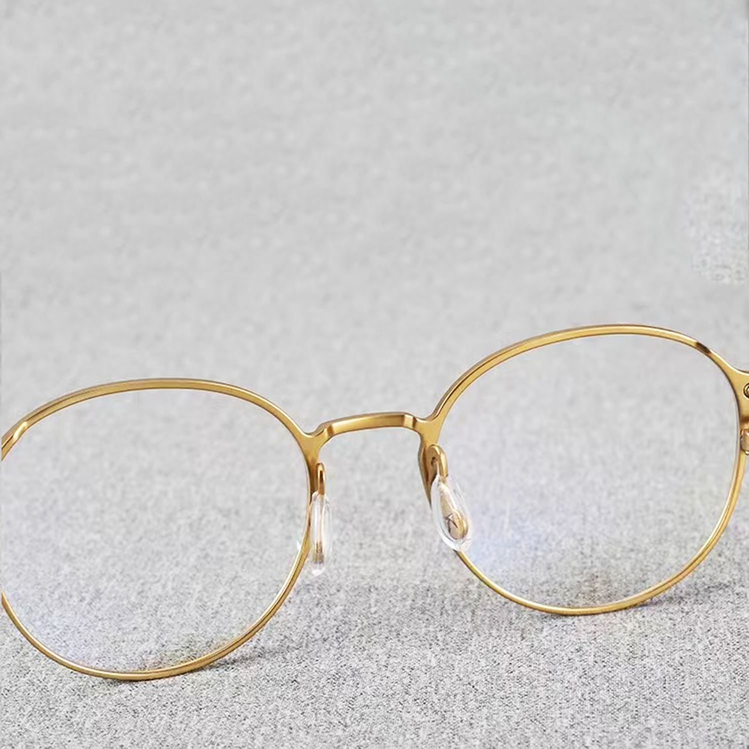 Ultra-light Pure Titanium Retro Glasses