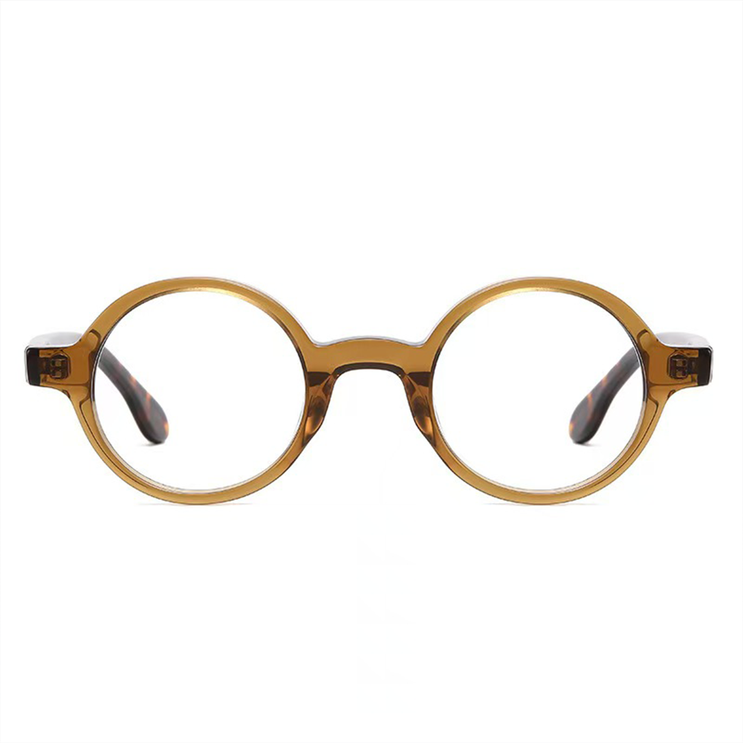 Acetate fiber plate vintage fashion glasses
