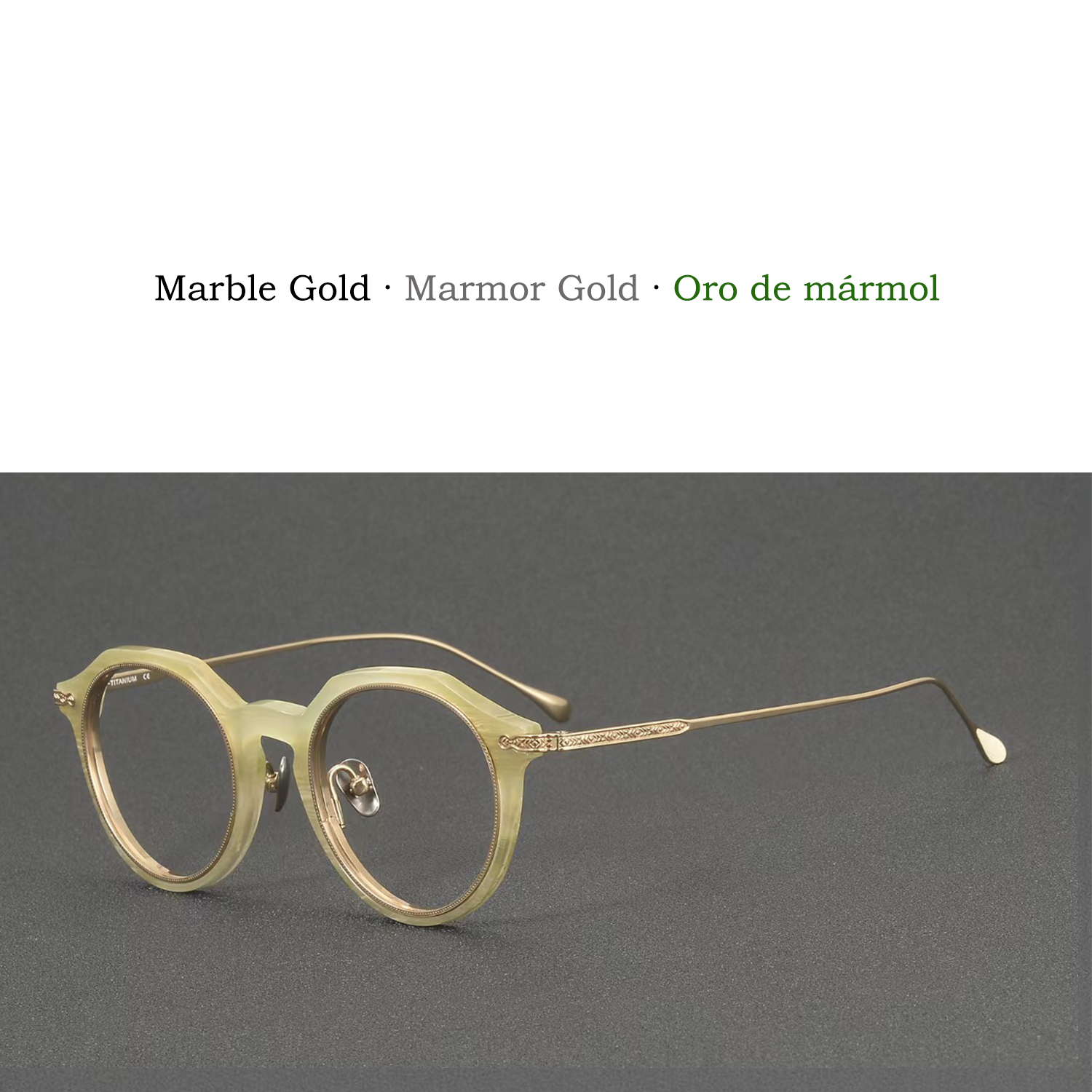Hot-selling high-end vintage-style glasses