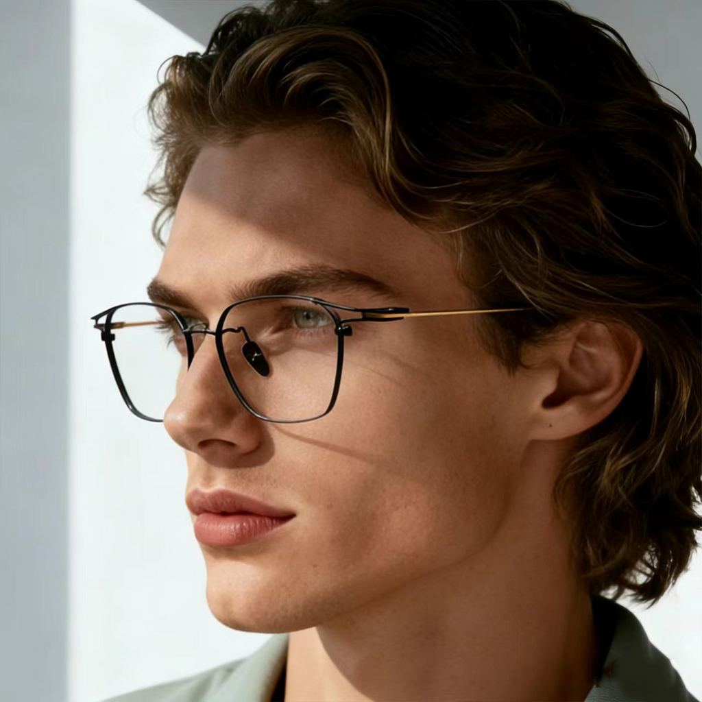 Hardcore Business Style Pure Titanium Glasses
