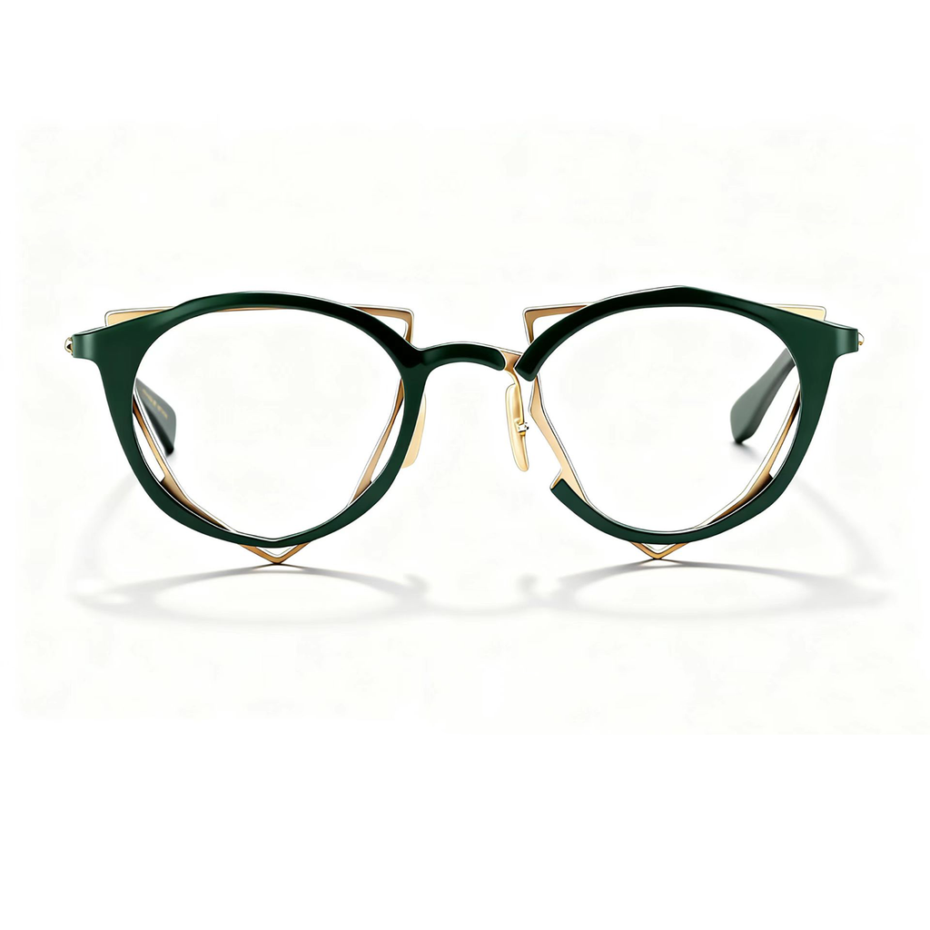 Retro-inspired Titanium Metal Frames (Unisex) Ultra-Lightweight Eyeglass Frames