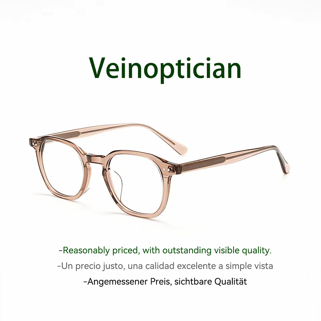 Acetate fiber board glasses