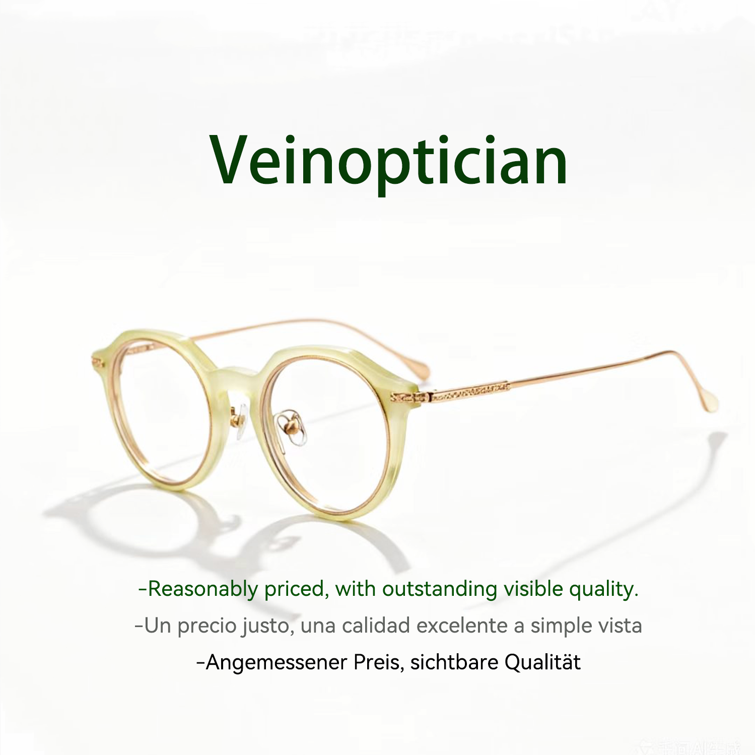 Hot-selling high-end vintage-style glasses