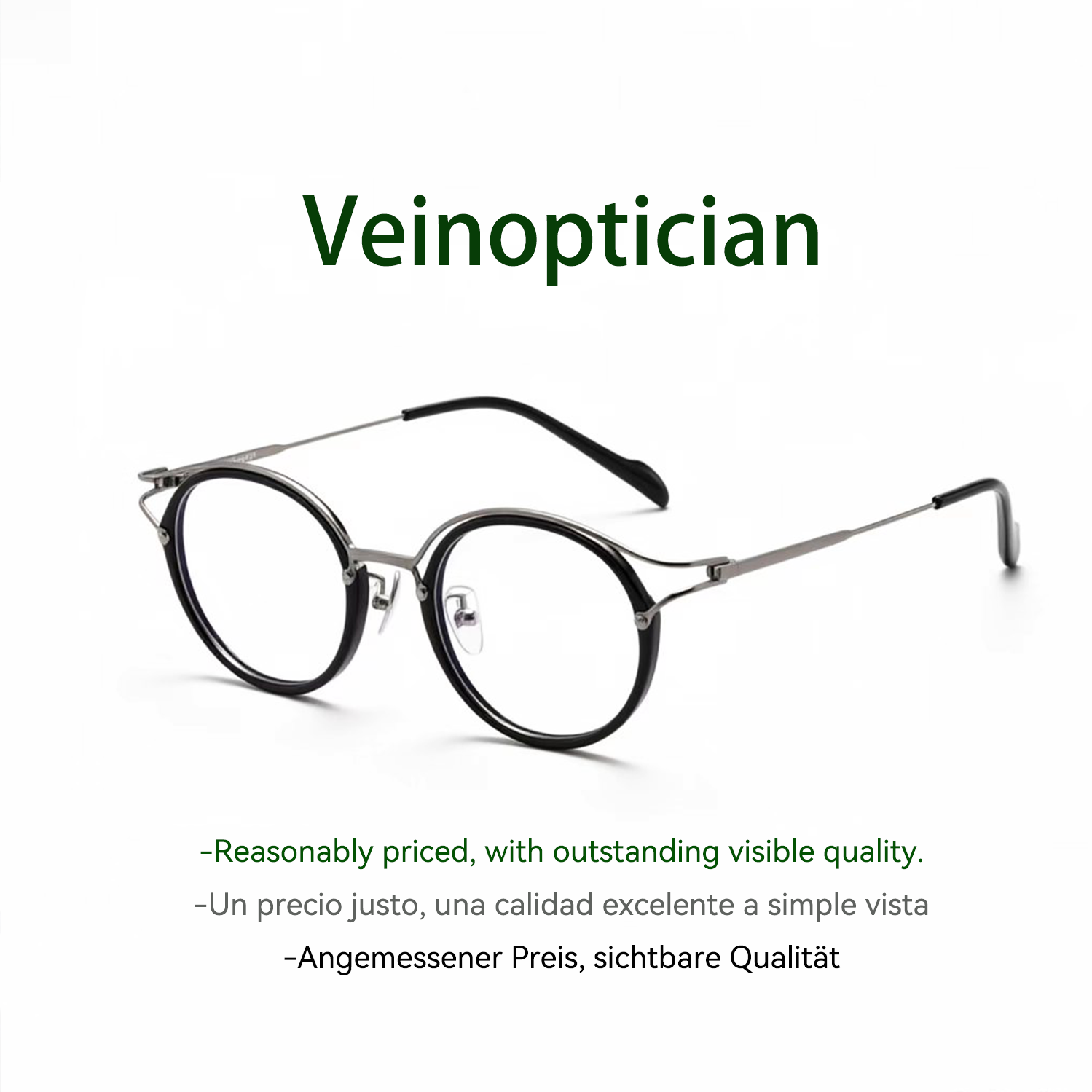 British-style vintage glasses