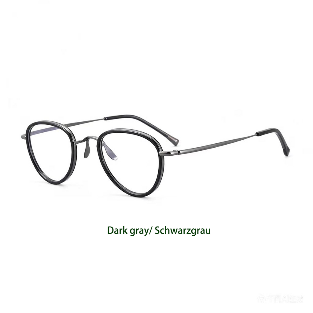 Titanium Stylish Pattern Glasses