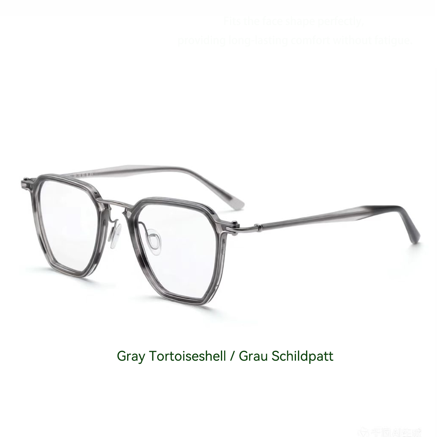 Titanium Metal Frame Fashion Glasses