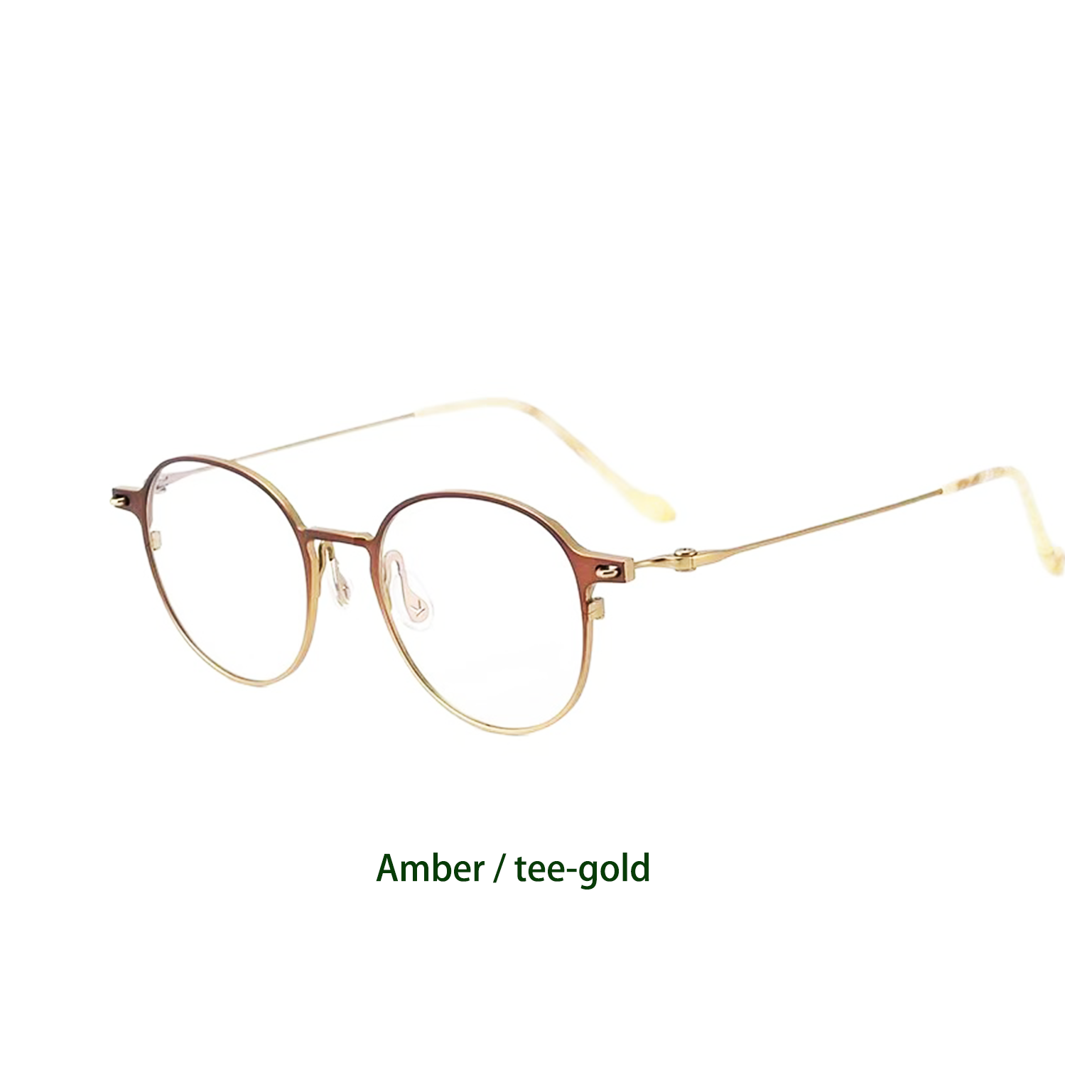 Ultra-light Pure Titanium Retro Glasses