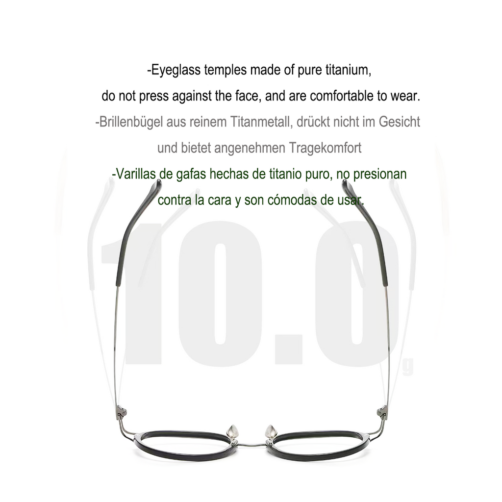 British-style vintage glasses