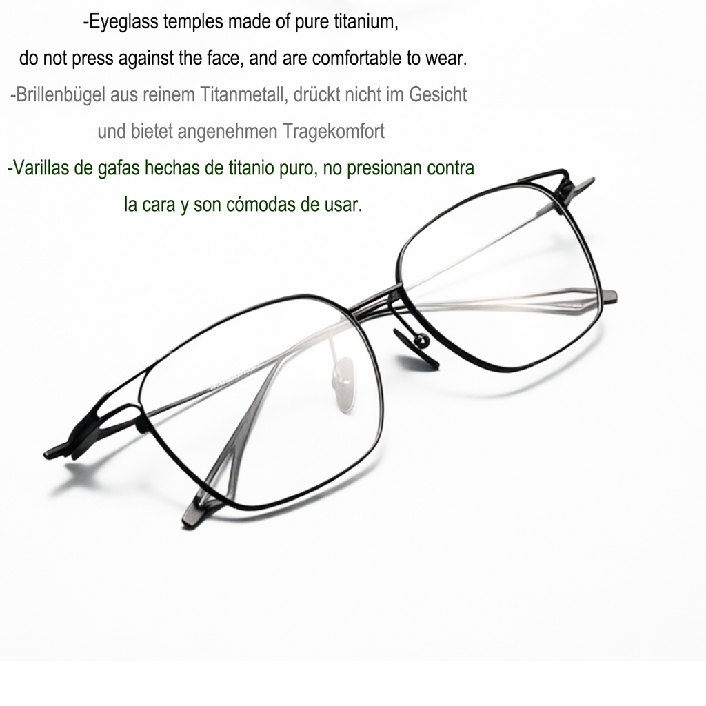 Hardcore Business Style Pure Titanium Glasses