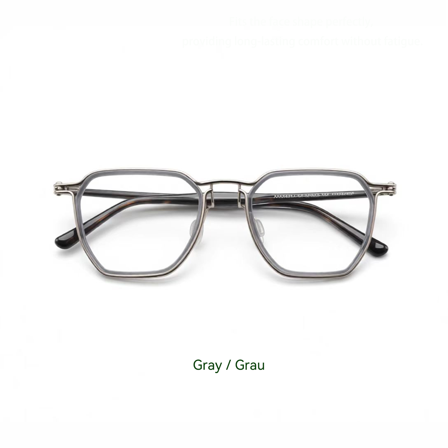 Titanium Metal Frame Fashion Glasses