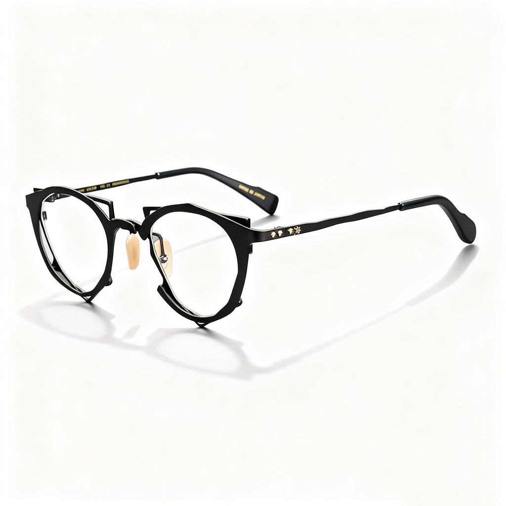 Retro-inspired Titanium Metal Frames (Unisex) Ultra-Lightweight Eyeglass Frames