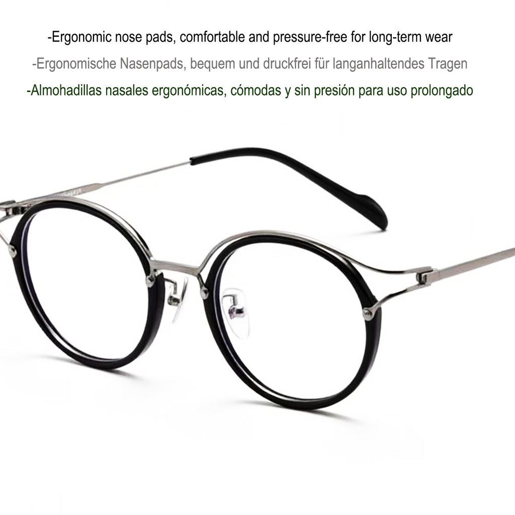 British-style vintage glasses