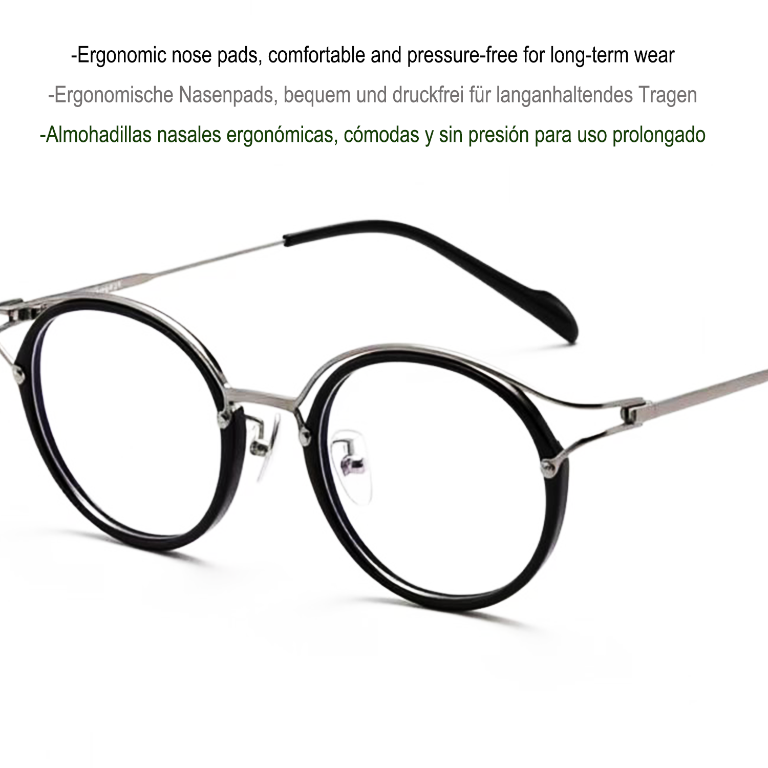 British-style vintage glasses