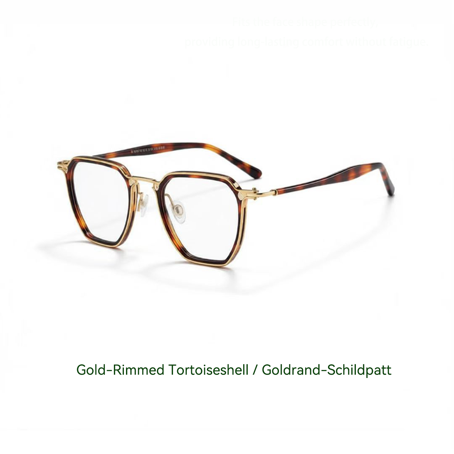 Titanium Metal Frame Fashion Glasses