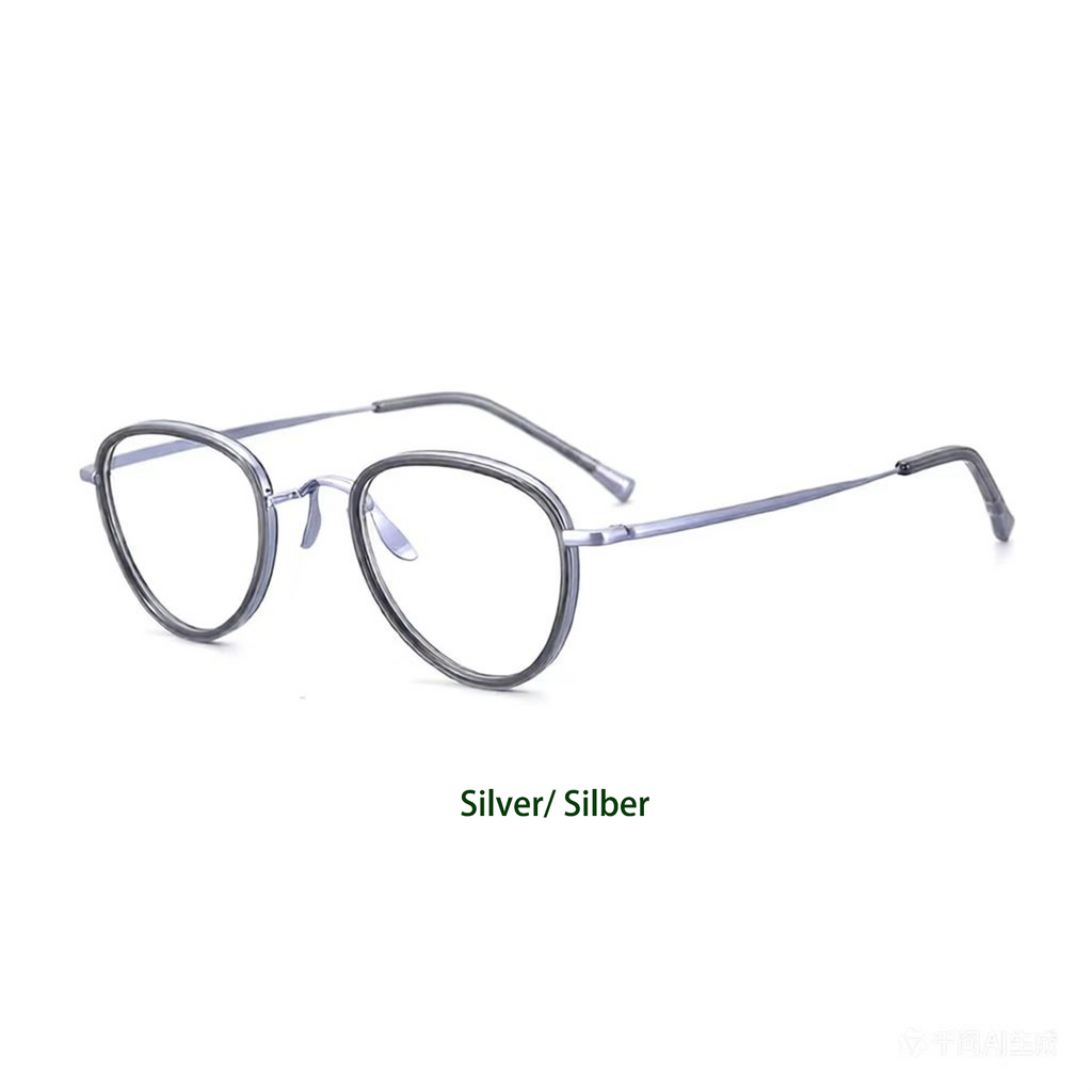Titanium Stylish Pattern Glasses