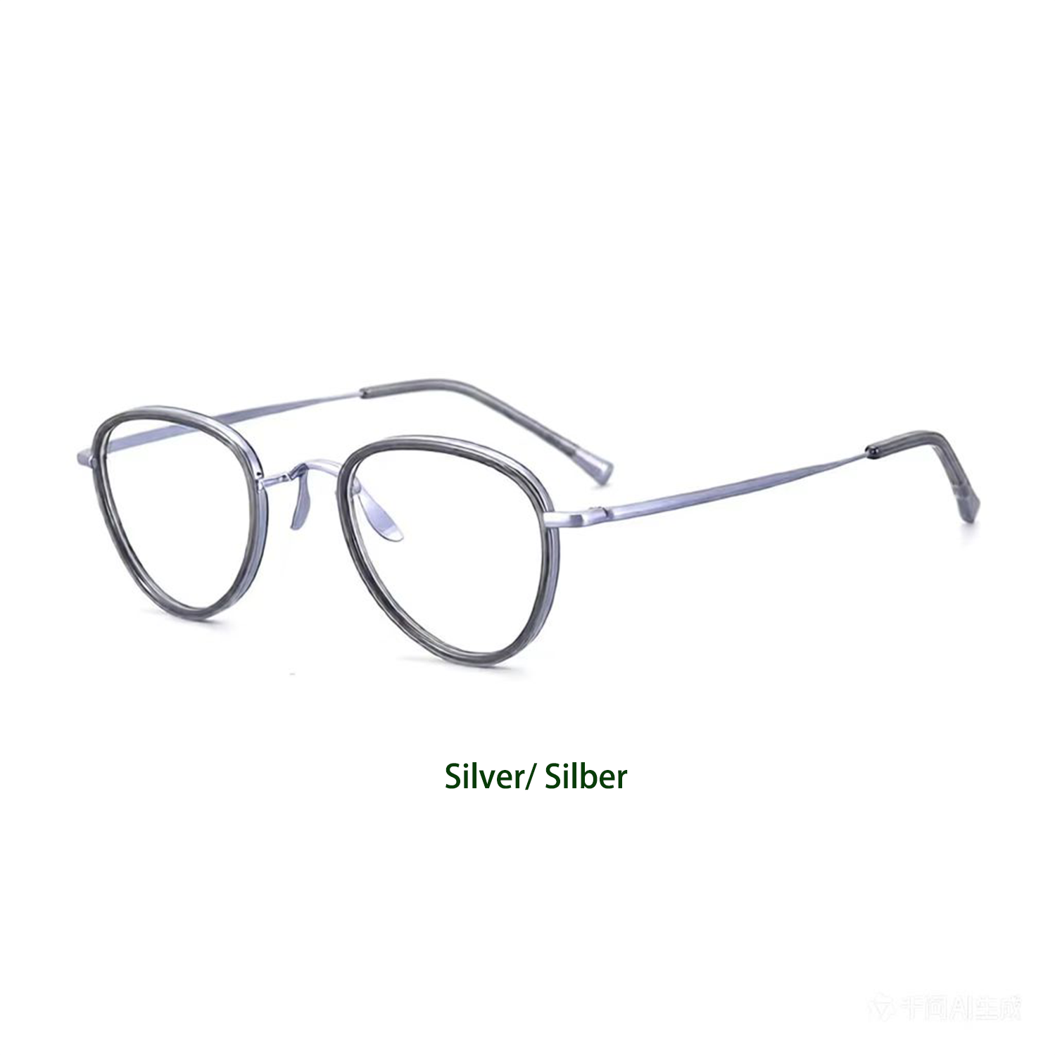 Titanium Stylish Pattern Glasses