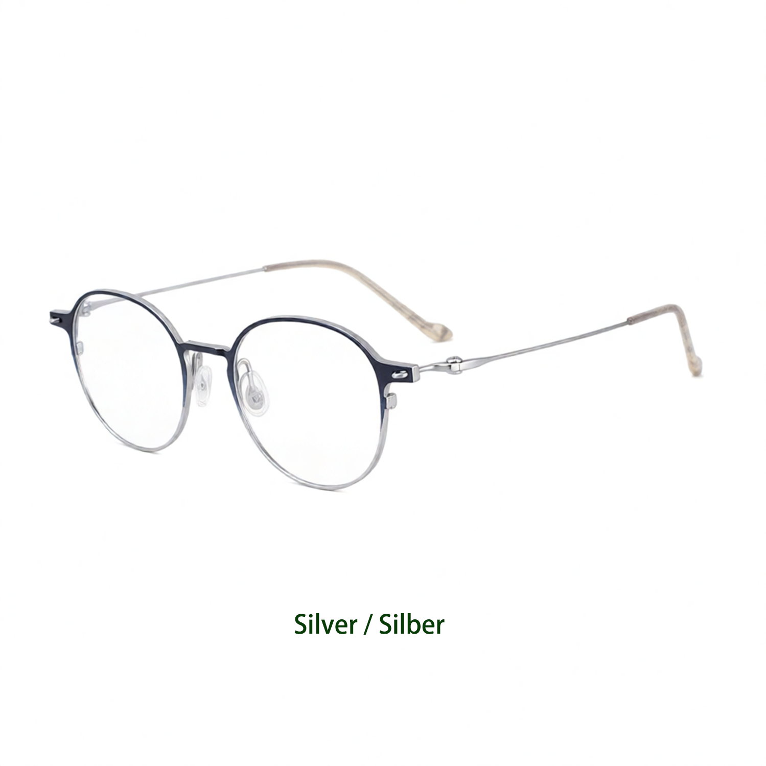 Ultra-light Pure Titanium Retro Glasses
