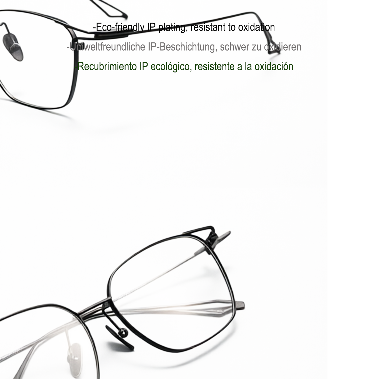 Hardcore Business Style Pure Titanium Glasses