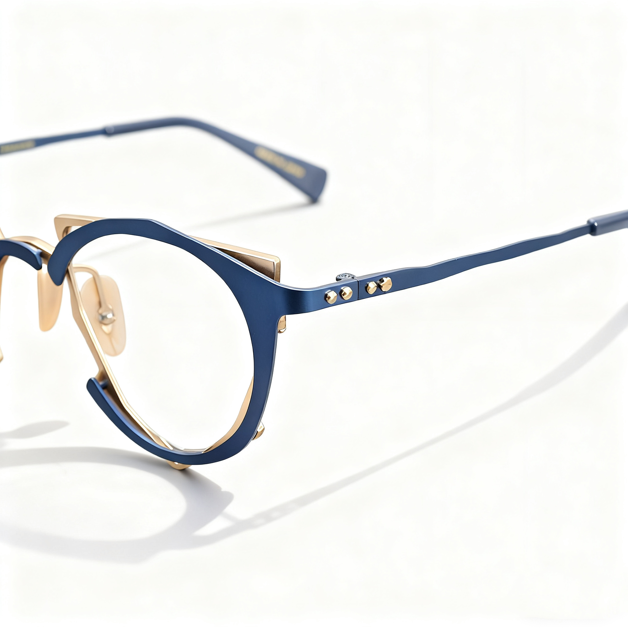 Retro-inspired Titanium Metal Frames (Unisex) Ultra-Lightweight Eyeglass Frames