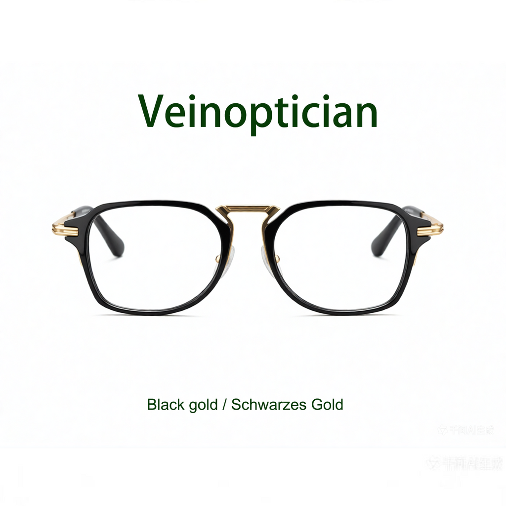 Titanium One-Piece Vintage Fashion Personalized Glasses