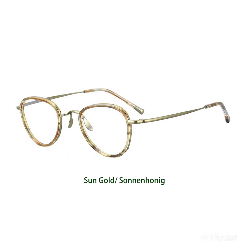 Titanium Stylish Pattern Glasses