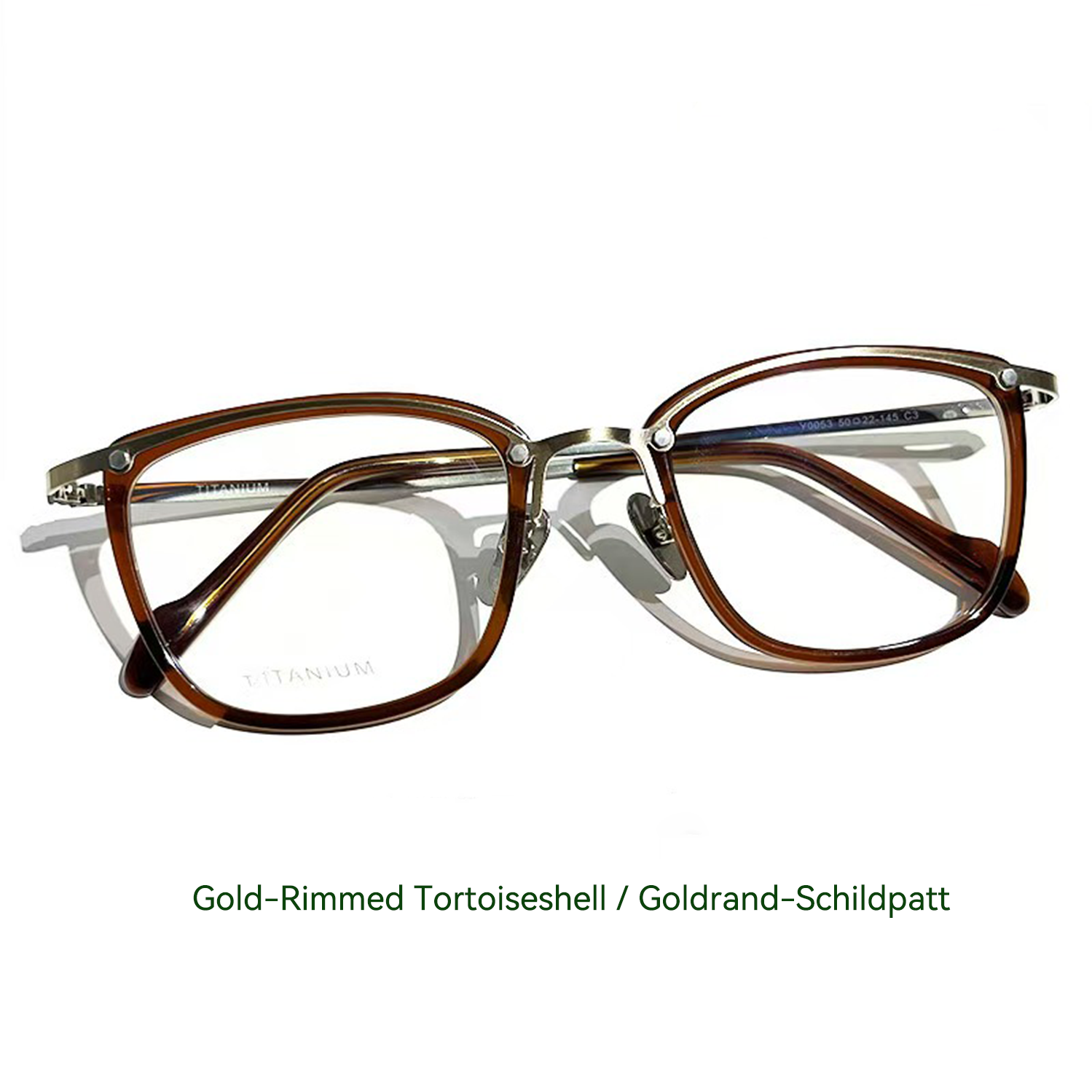 Pure Titanium Vintage Minimalist Glasses