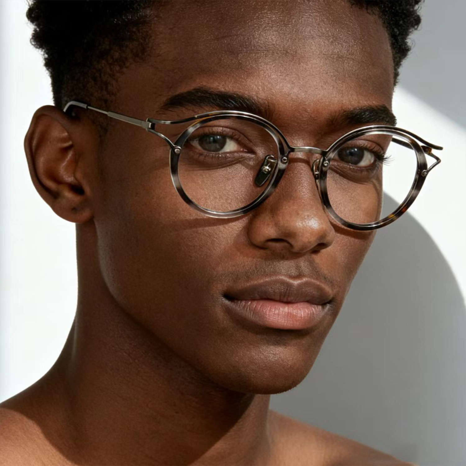 British-style vintage glasses