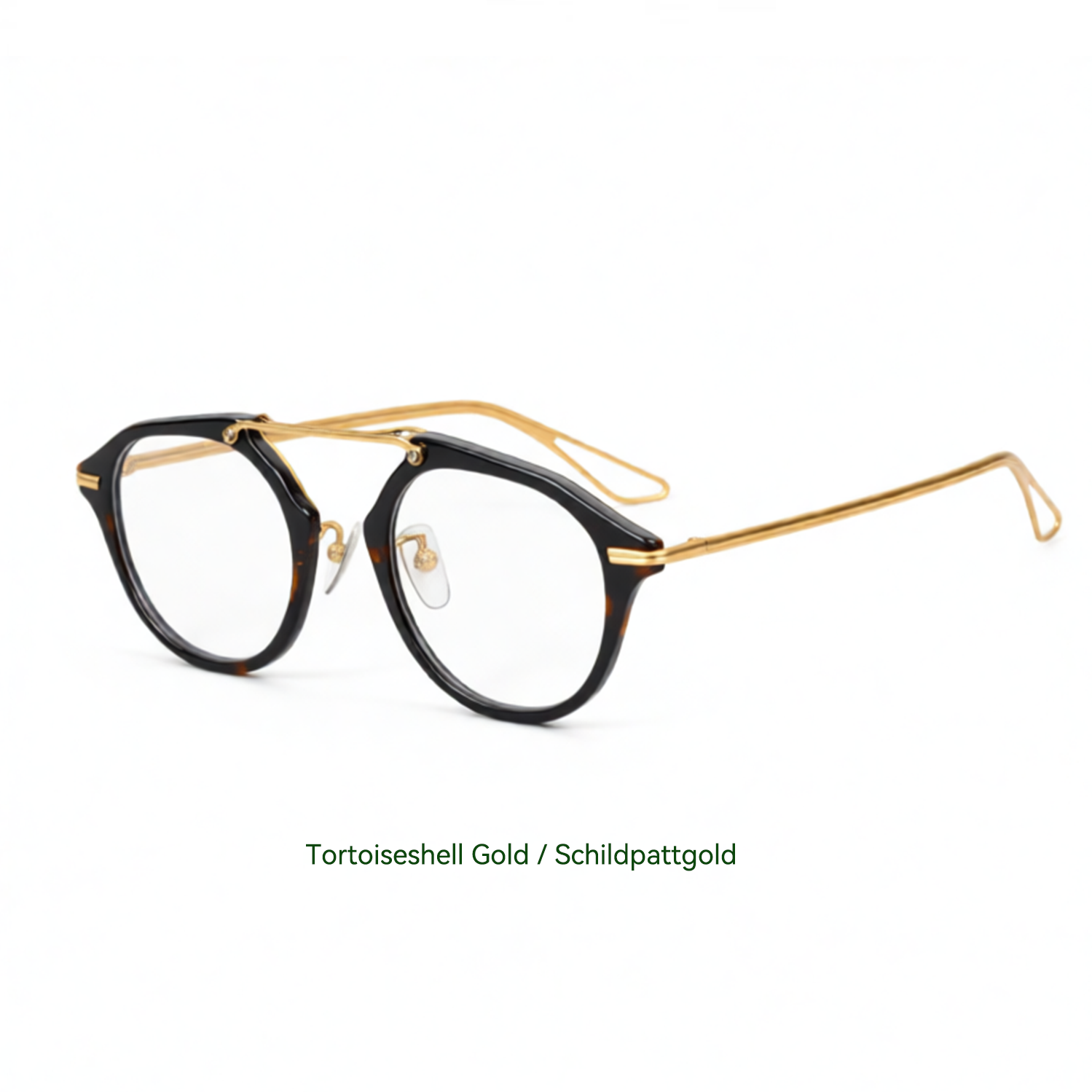 Titanium Fashion Acetate Fiber Frame Glasses