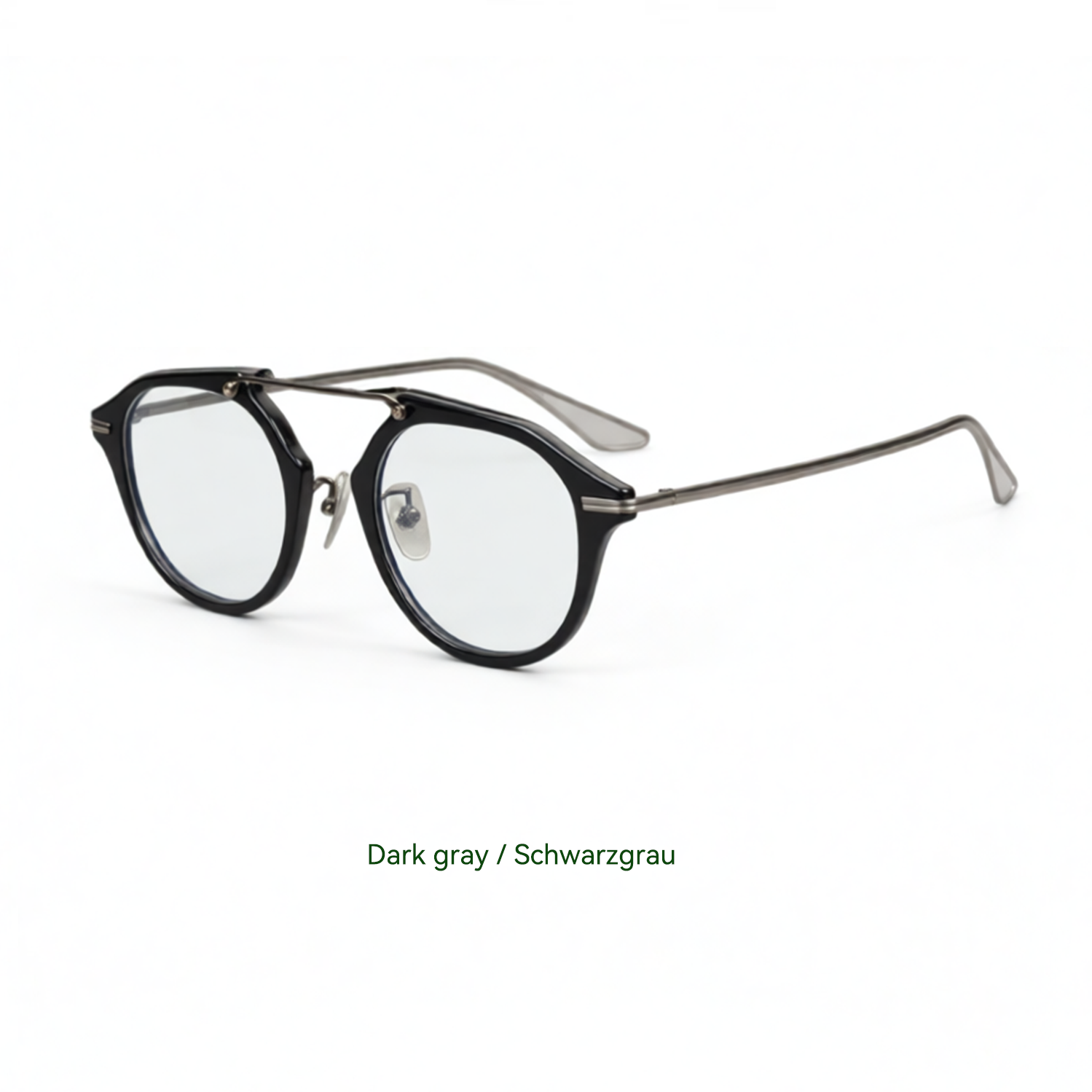 Titanium Fashion Acetate Fiber Frame Glasses