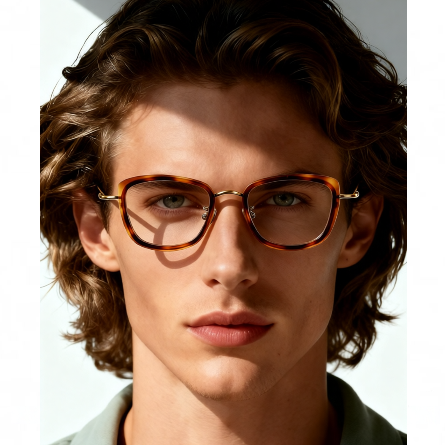 Pure Titanium Fashion Frame Glasses